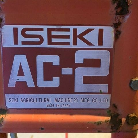 Iseki AC2 jordfreser