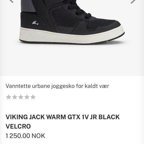 Viking vinterstøvler Jack gtx ny , str 34