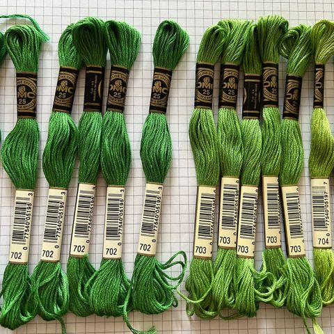 DMC 25 broderigarn