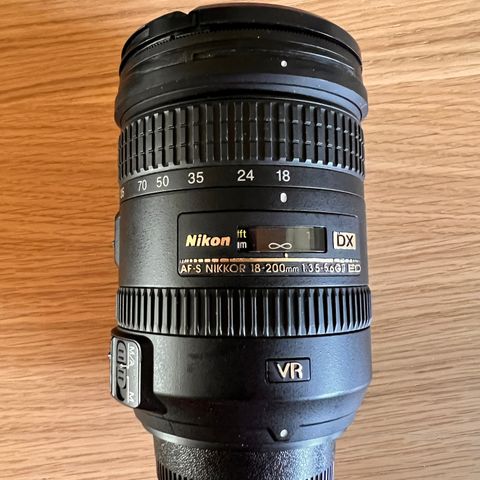 2 Nikon objektiver, vidvinkel og zoom selges samlet