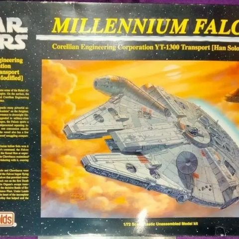 Fine Molds 1/72 scale Millennium Falcon Star Wars byggesett