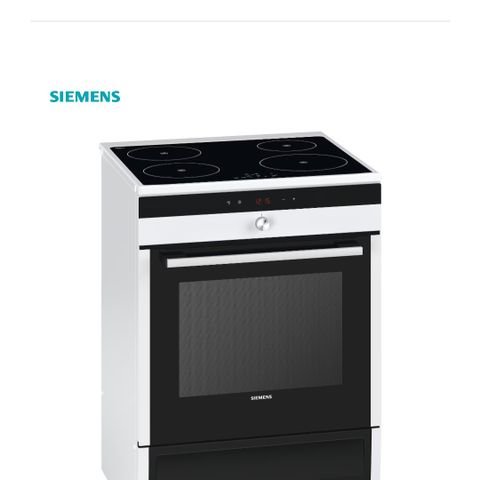 Siemens komfyr