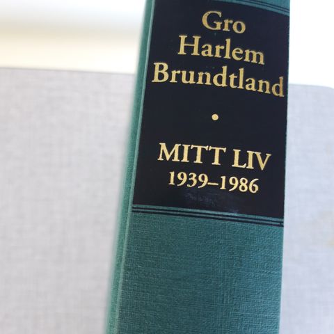 Gro Harlem  Brundtland- Mitt Liv