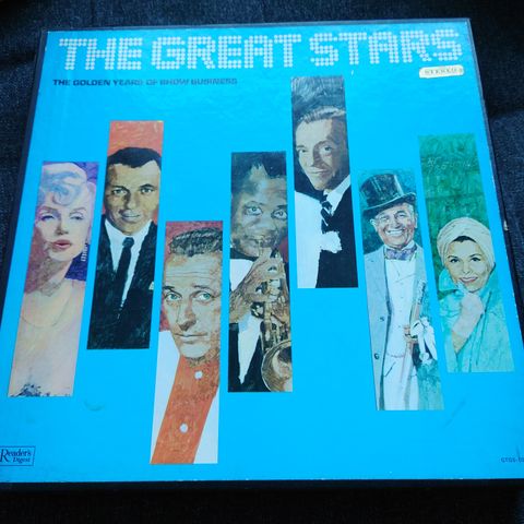 The Greatest Stars - The Golden Years of Show Business 10 LP boks