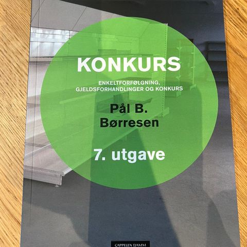 Konkurs av Pål B. Børresen