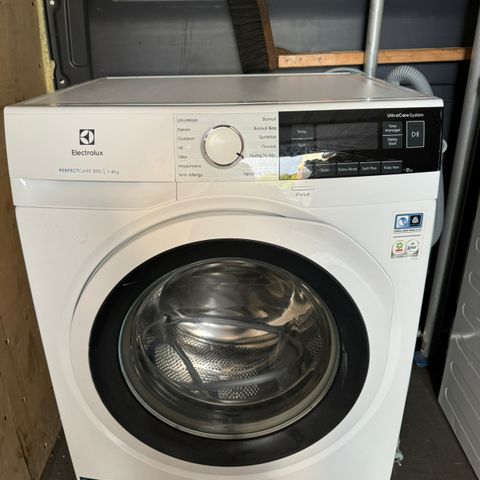 Electrolux vaskemaskin 8kg selges