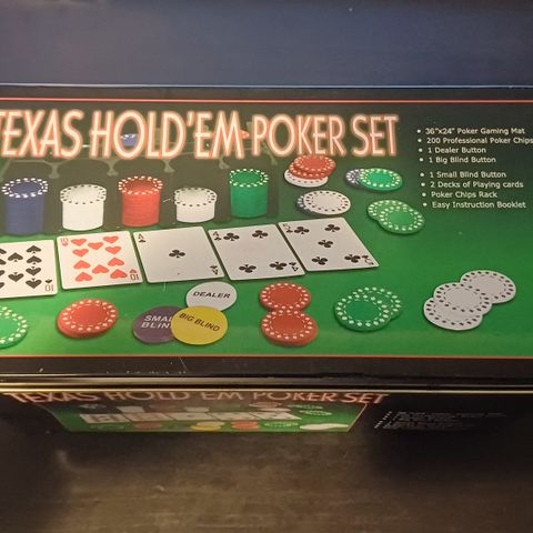 Texas Hold'Em Poker set