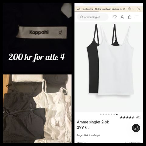 KappAhl amme singletter