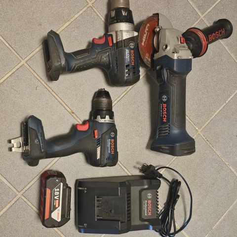 Bosch 18v Verktøy