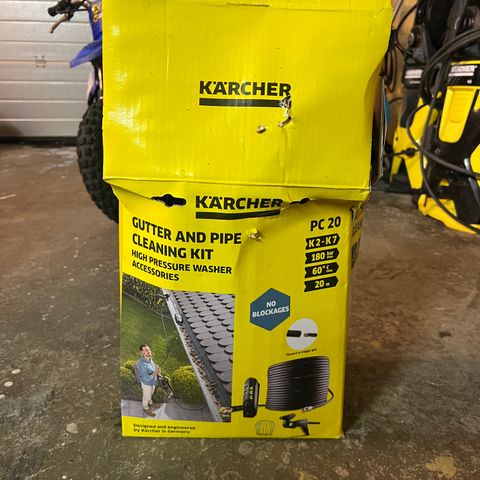 Karcher rør og tekrennerenser