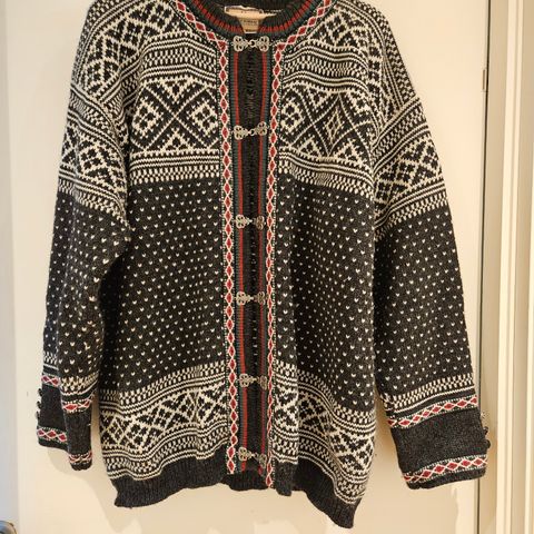 Ny lusekofte / ulljakke, XL, Dale of Norway