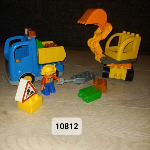 LEGO Duplo 10812 - Lastebil og gravemaskin med belter