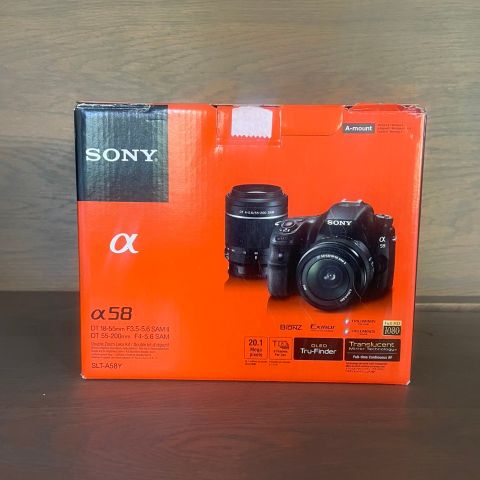 Sony a58 kamera