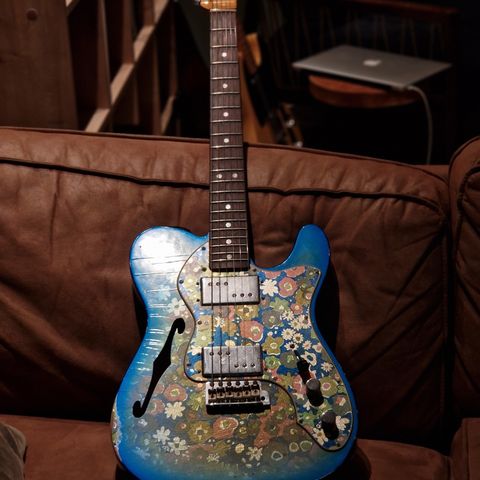 Fender Custom Shop 72 Thinline Telecaster - Ltd. Ed. Blue Flower