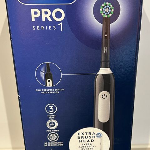 Oral-B Vitality Pro sort elektrisk tannbørste