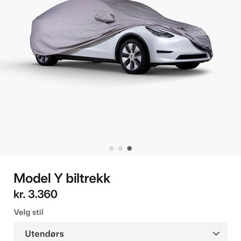 Model Y Car Cover