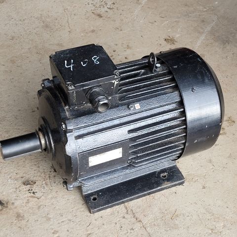 Ubrukt 7,5 kW motor, 230/400volt