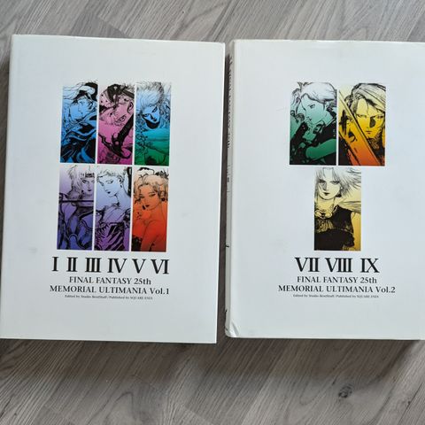 Final Fantasy Memorial Ultimania Vol. 1 & 2