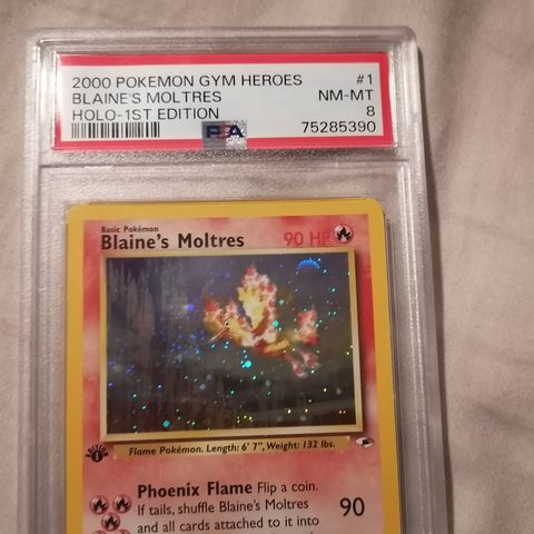 Blaine's Moltres [1st Edition] #1 Pokemon Gym Heroes