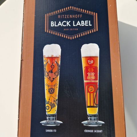 Ritzenhoff Black Label ølglass