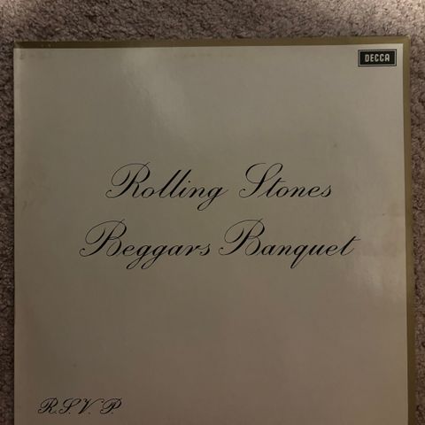 Rolling Stones Beggars banquet