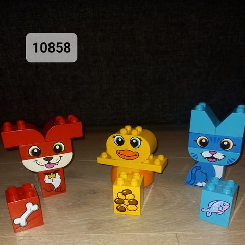 LEGO Duplo 10858 - Mitt første dyrepuslespill