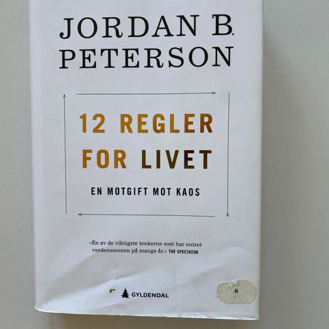 12 regler for livet av Jordan Peterson