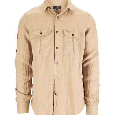 Amundsen SAFARI G. DYED LINEN SHIRT