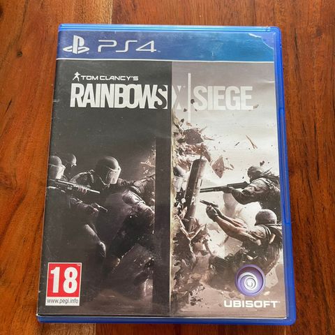 Tom Clancy Rainbow Six Siege PS4