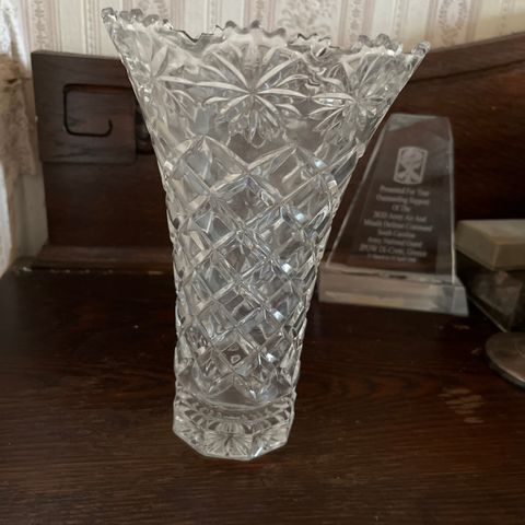 Krystall vase