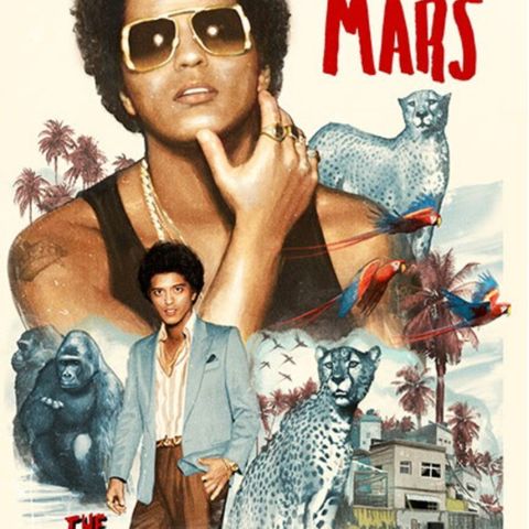 Bruno Mars Jungle tour  poster