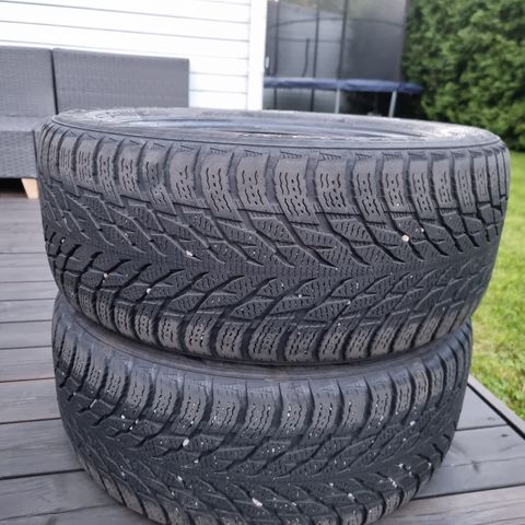 2 stk vinterdekk Nokian hakkapeliitta R3 225 50 17