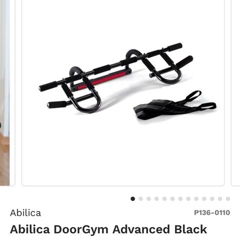 Reservert Abilica doorgym advanced black