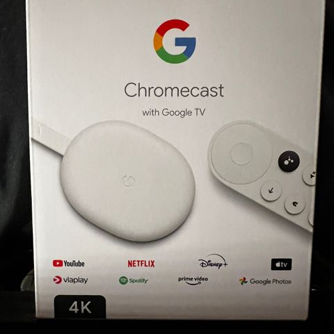 Chromecast 4K selges