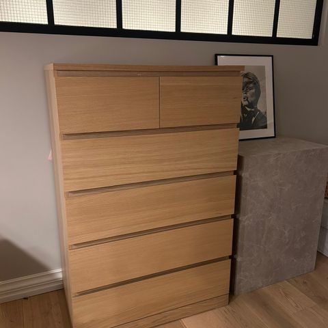 MALM Ikea kommode/ Reservert