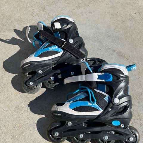 Graf Rollerblades justerbare størrelse 35-38