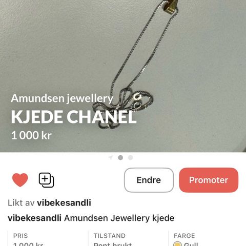 Kjede Chanel