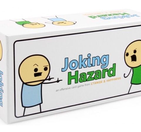 Joking Hazard spill!