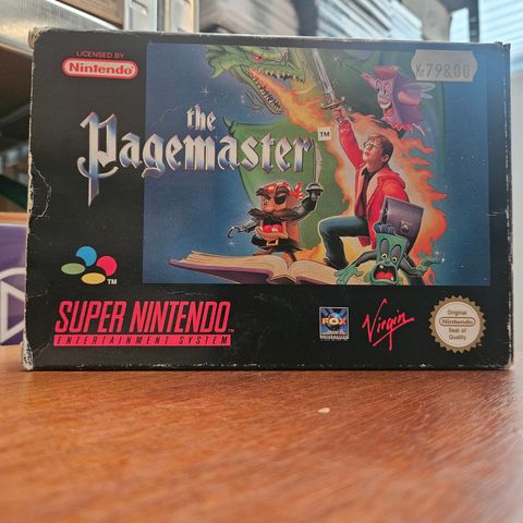 The Pagemaster SNES