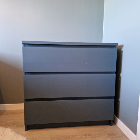 Malt IKEA Malm kommode RESERVERT