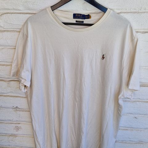 Ralph Lauren Polo t-skjorte (herre)/lys beige