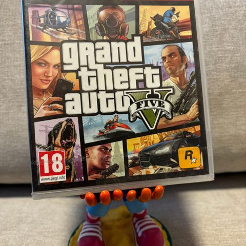 Delvis uåpnet Grand Theft Auto 5 til Playstation 3