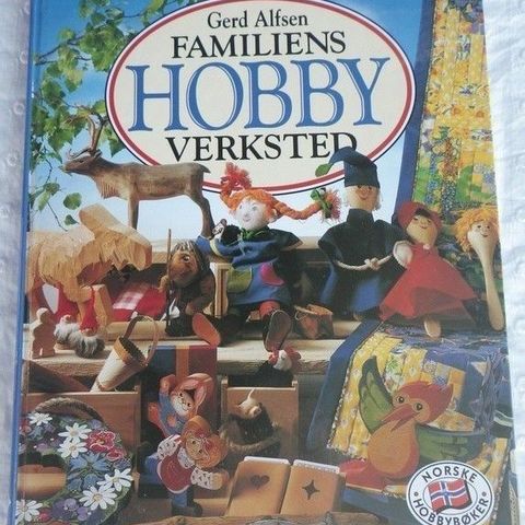 4 hobbybøker i bokpakke