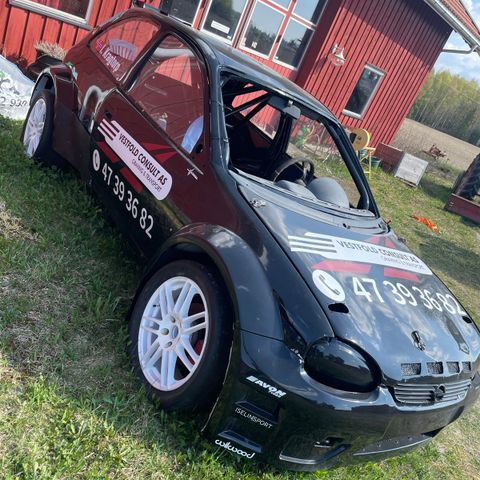 Opel Corsa B rallycross prosjekt selges!