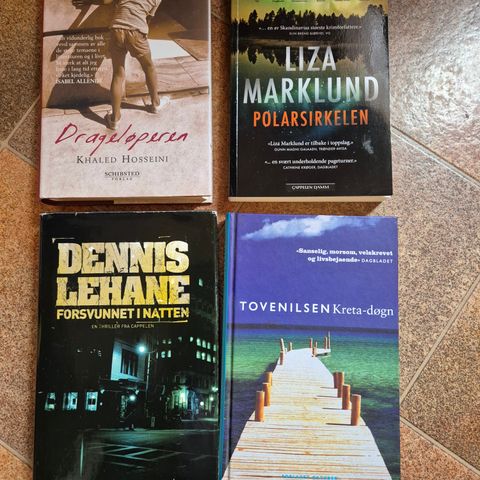 Tove Nilsen/ Liza Marklund/ Khaled Hosseini/ Dennis Lehane