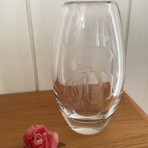 Nydelig krystall vase