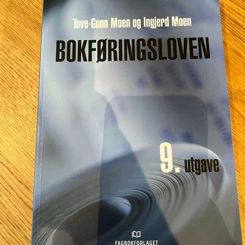 Bokføringsloven, 9.utgave