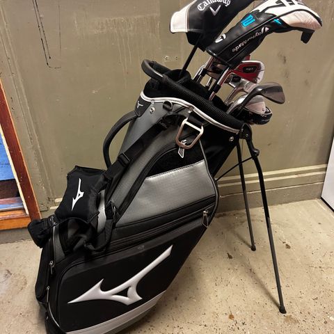 Links golfsett til salgs – TaylorMade , Callaway, Mizuno (Rogue ST Pro)