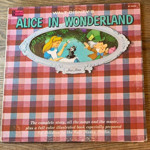 Vintage Disney LP: Alice in Wonderland (1960)