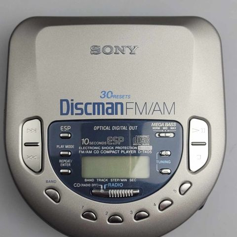 Sony Discman D-T405 Ny?